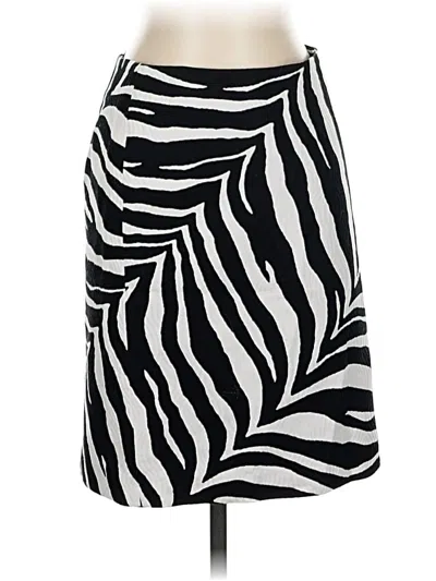 Pre-owned Talbots Casual Skirt In Black