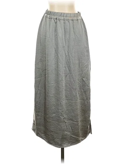 Pre-owned Gap Casual Skirt In Gray