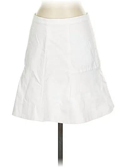 Pre-owned Draper James Casual Skirt In White
