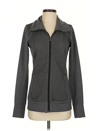 Pre-owned Athleta Jacket In Gray