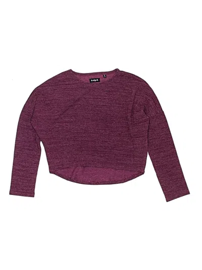 Pre-owned Kidpik Kids' Pullover Sweater In Burgundy