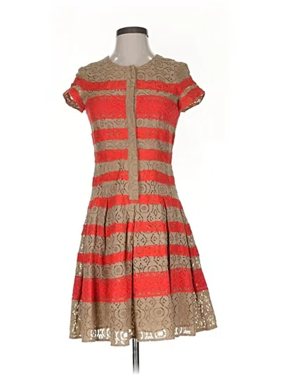 Pre-owned Bcbgmaxazria Cocktail Dress In Red