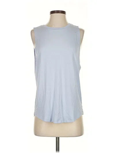 Pre-owned Athleta Sleeveless T-shirt In Blue
