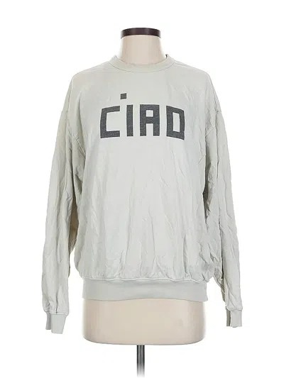 Pre-owned Clare V Sweatshirt In Gray