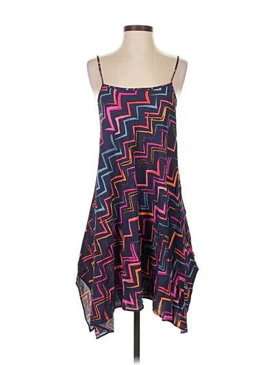 Pre-owned Josie Natori Casual Dress In Purple