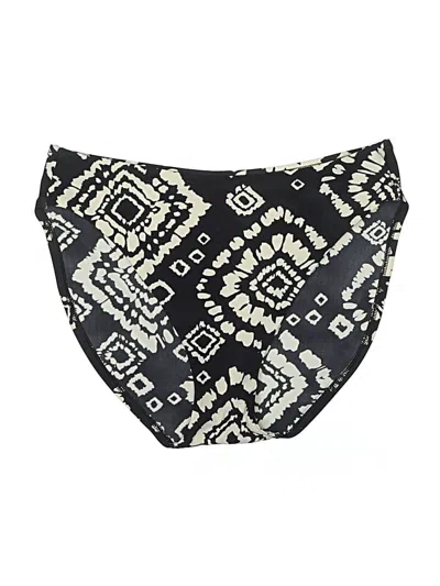 Pre-owned Victoria's Secret Swimsuit Bottoms In Black