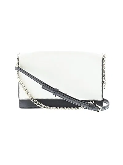 Pre-owned Kate Spade New York Leather Satchel In White