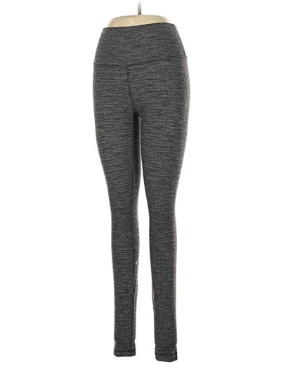 Pre-owned Lululemon Athletica Active Pants In Gray