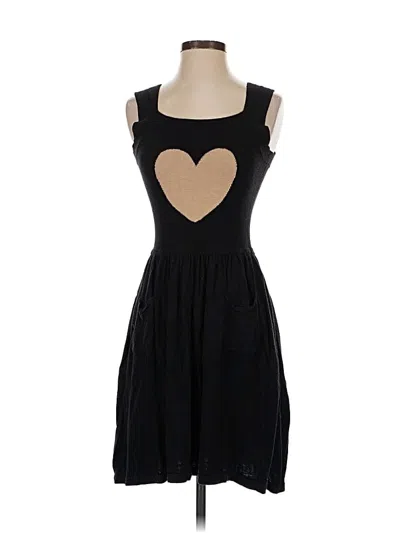 Pre-owned Assorted Brands Casual Dress In Black