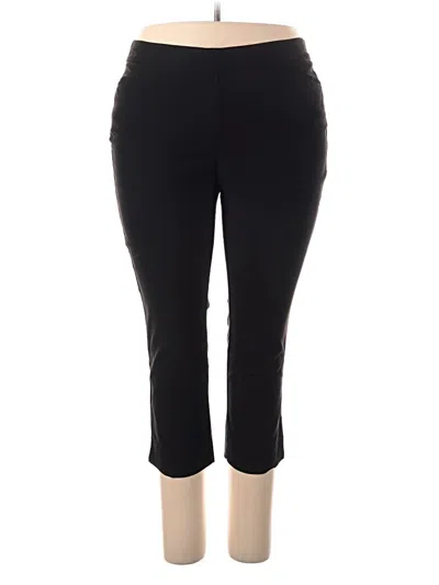 Pre-owned Chico's Active Pants In Black