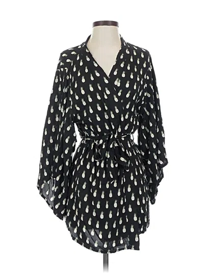 Pre-owned Kenny Flowers Kimono In Black