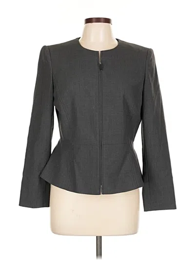 Pre-owned Tahari By Asl Jacket In Gray