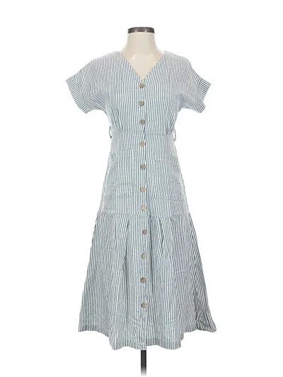Pre-owned Assorted Brands Casual Dress In Blue
