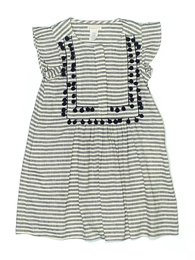 Pre-owned Crewcuts Kids' Dress In Gray