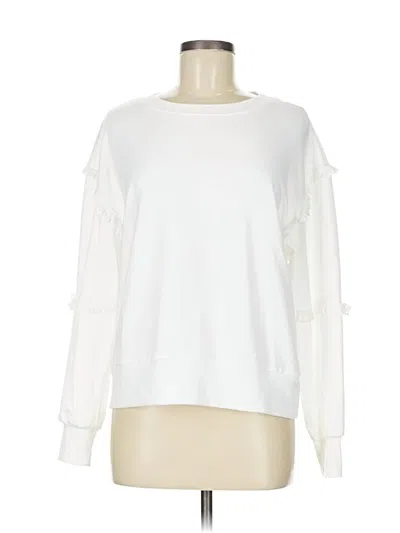 Pre-owned Shabby Chic Sweatshirt In White