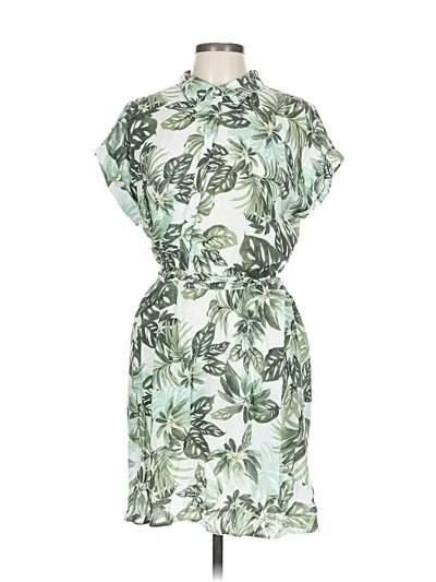 Pre-owned Neiman Marcus Casual Dress In Green