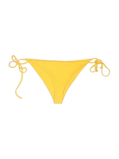 Pre-owned L*space Swimsuit Bottoms In Yellow