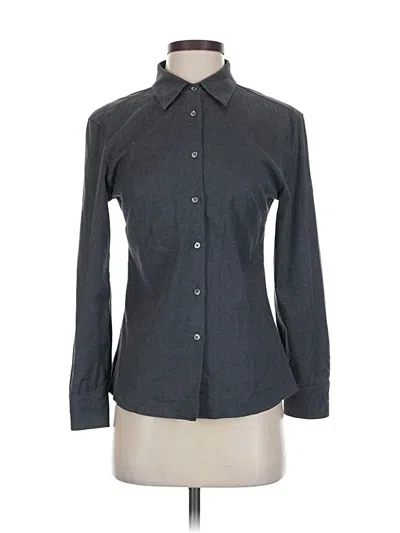Pre-owned Jil Sander Long Sleeve Button Down Shirt In Black