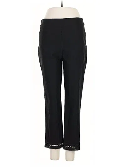 Pre-owned Chico's Casual Pants In Black