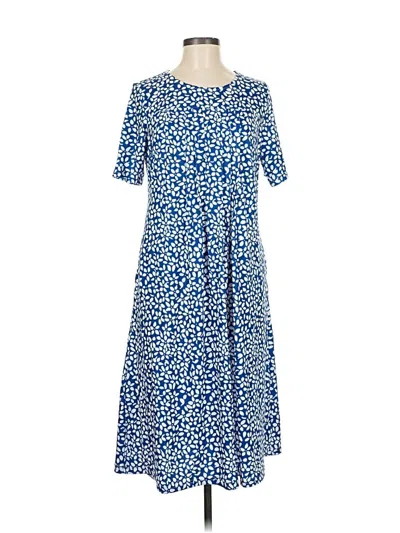 Pre-owned Unbranded Casual Dress In Blue