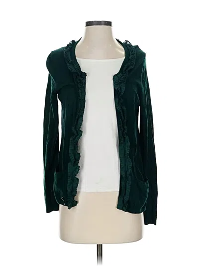 Pre-owned Talbots Cardigan Sweater In Blue