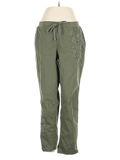 Pre-owned Style & Co Casual Pants In Green