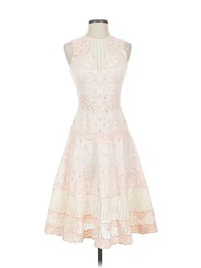 Pre-owned Simkhai Cocktail Dress In White