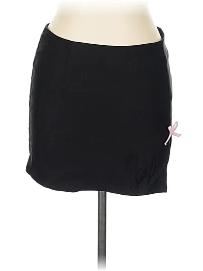 Pre-owned Motel Casual Skirt In Black