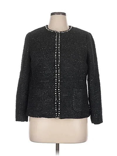 Pre-owned Rsvp By Talbots Jacket In Gray