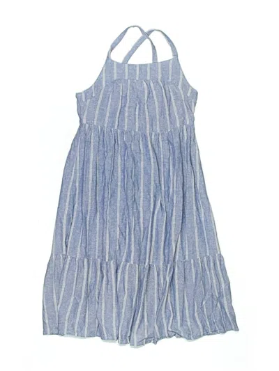 Pre-owned Cat & Jack Kids' Dress In Blue
