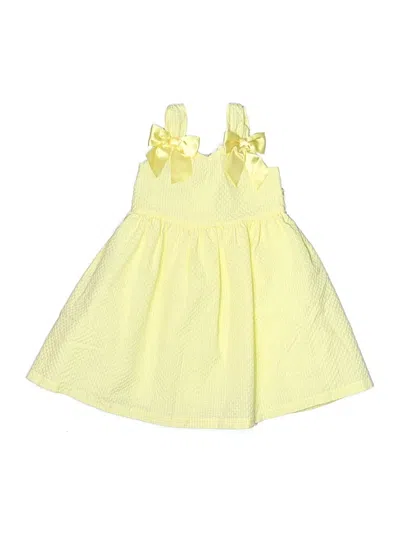 Pre-owned Bonnie Jean Kids' Dress In Yellow
