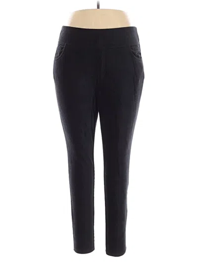 Pre-owned Belle By Kim Gravel Active Pants In Black