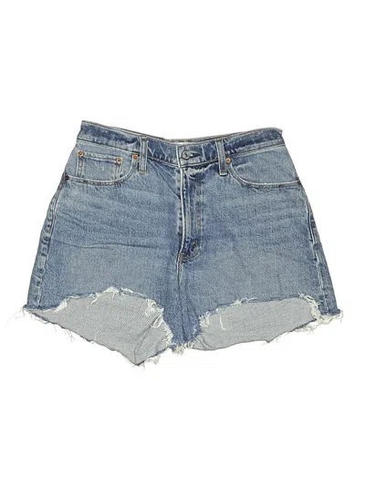 Pre-owned Abercrombie & Fitch Denim Shorts In Blue