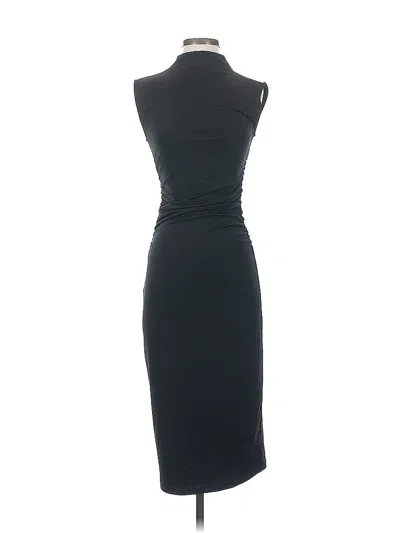 Pre-owned H&m Cocktail Dress In Black