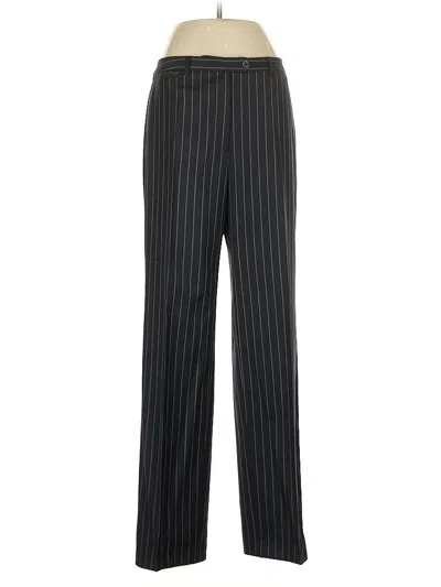Pre-owned Belvest Dress Pants In Black