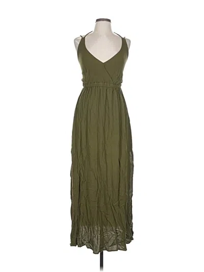 Pre-owned Lulus Casual Dress In Green