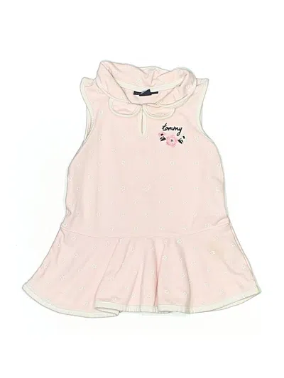 Pre-owned Tommy Hilfiger Kids' Dress In Pink