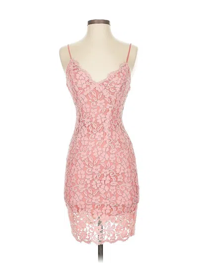 Pre-owned Lulus Cocktail Dress In Pink