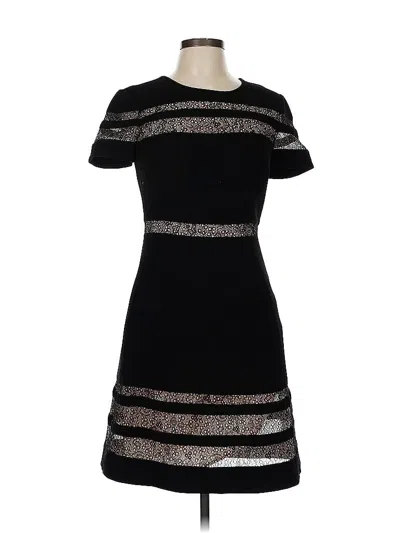 Pre-owned Bcbgmaxazria Cocktail Dress In Black