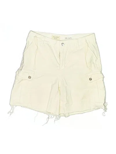 Pre-owned Pilcro Cargo Shorts In White