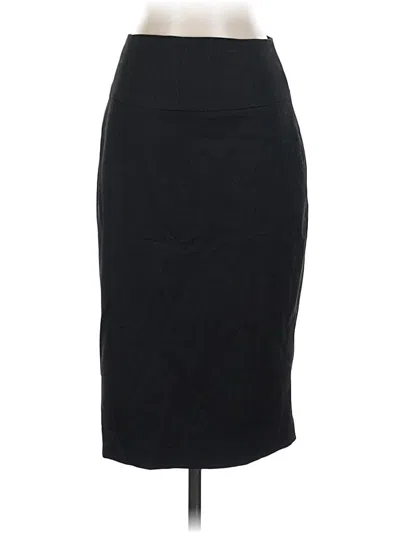 Pre-owned Express Formal Skirt In Black
