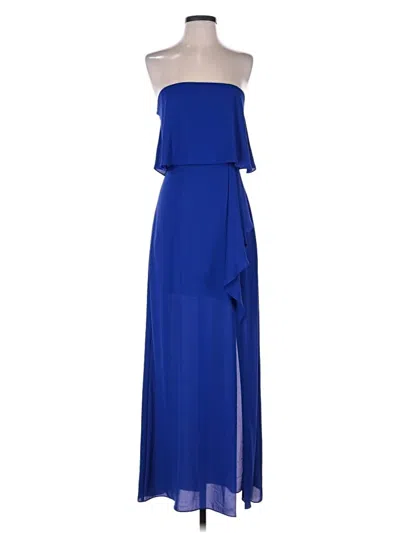 Pre-owned Bcbgmaxazria Cocktail Dress In Blue