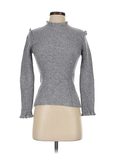 Pre-owned Derek Lam 10 Crosby Turtleneck Sweater In Gray