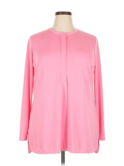 Pre-owned Polo Ralph Lauren Long Sleeve T-shirt In Pink