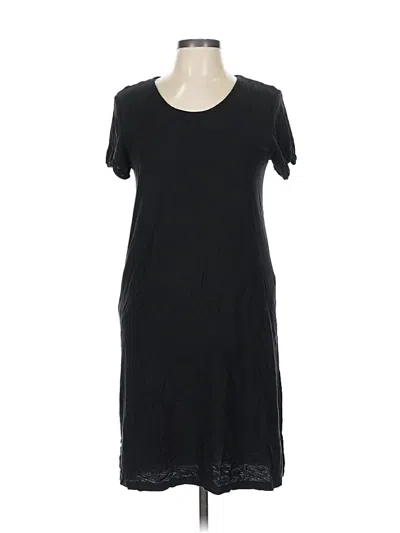 Pre-owned James Perse Casual Dress In Black