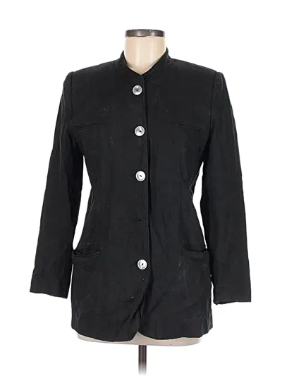 Pre-owned Harve Benard By Benard Holtzman Blazer Jacket In Black