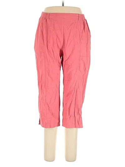 Pre-owned Cathy Daniels Casual Pants In Pink