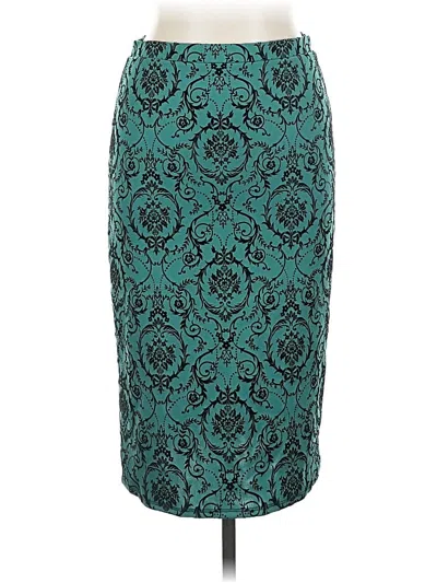 Pre-owned Mono B Formal Skirt In Blue