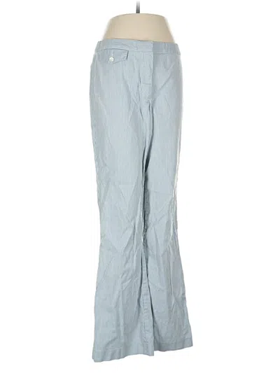 Pre-owned Lands' End Casual Pants In Blue