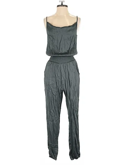 Pre-owned Bobi Black Jumpsuit In Gray